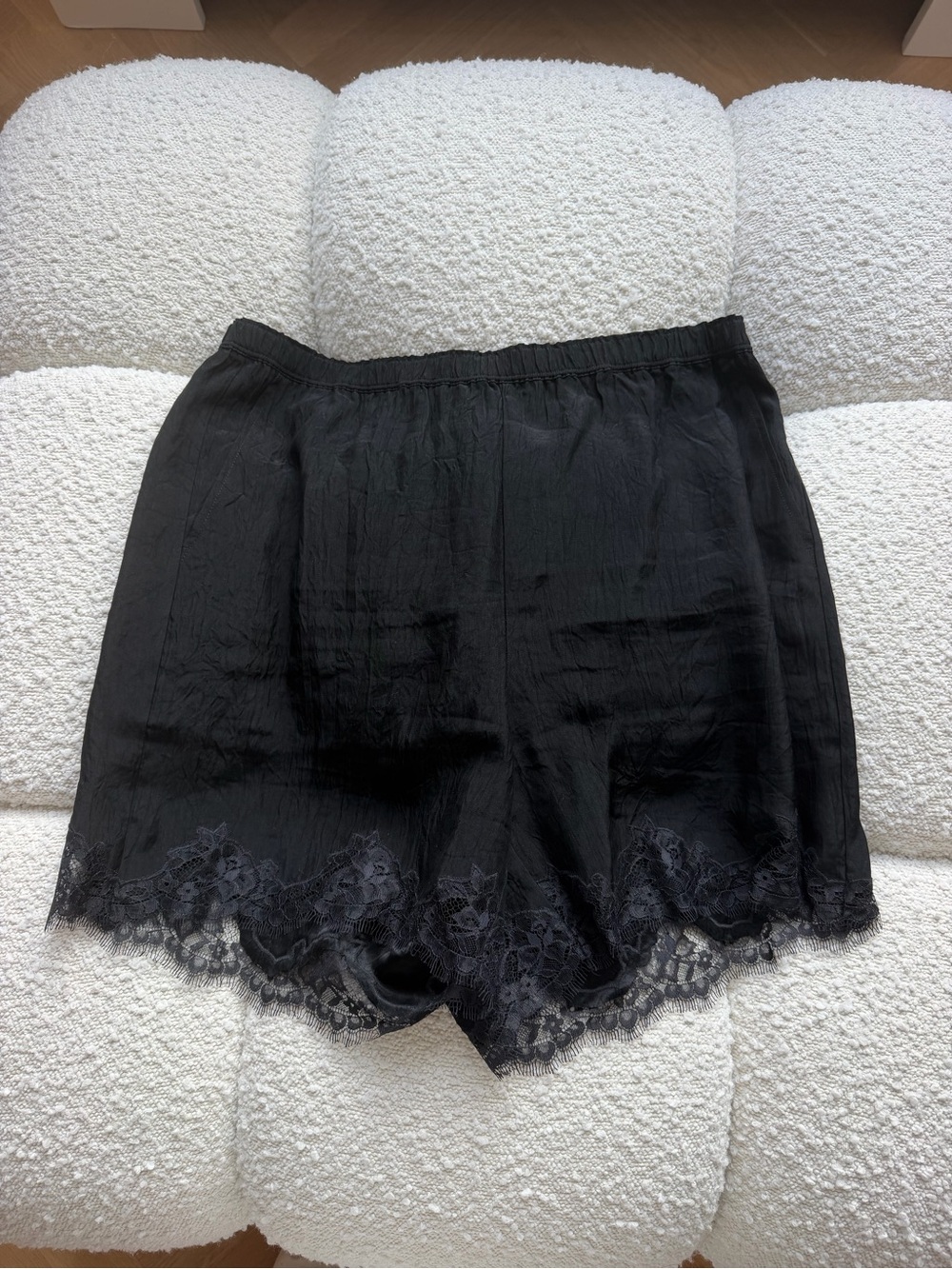 J.Crew Black Lace Trim Bermuda Shorts - Picture 5 of 11